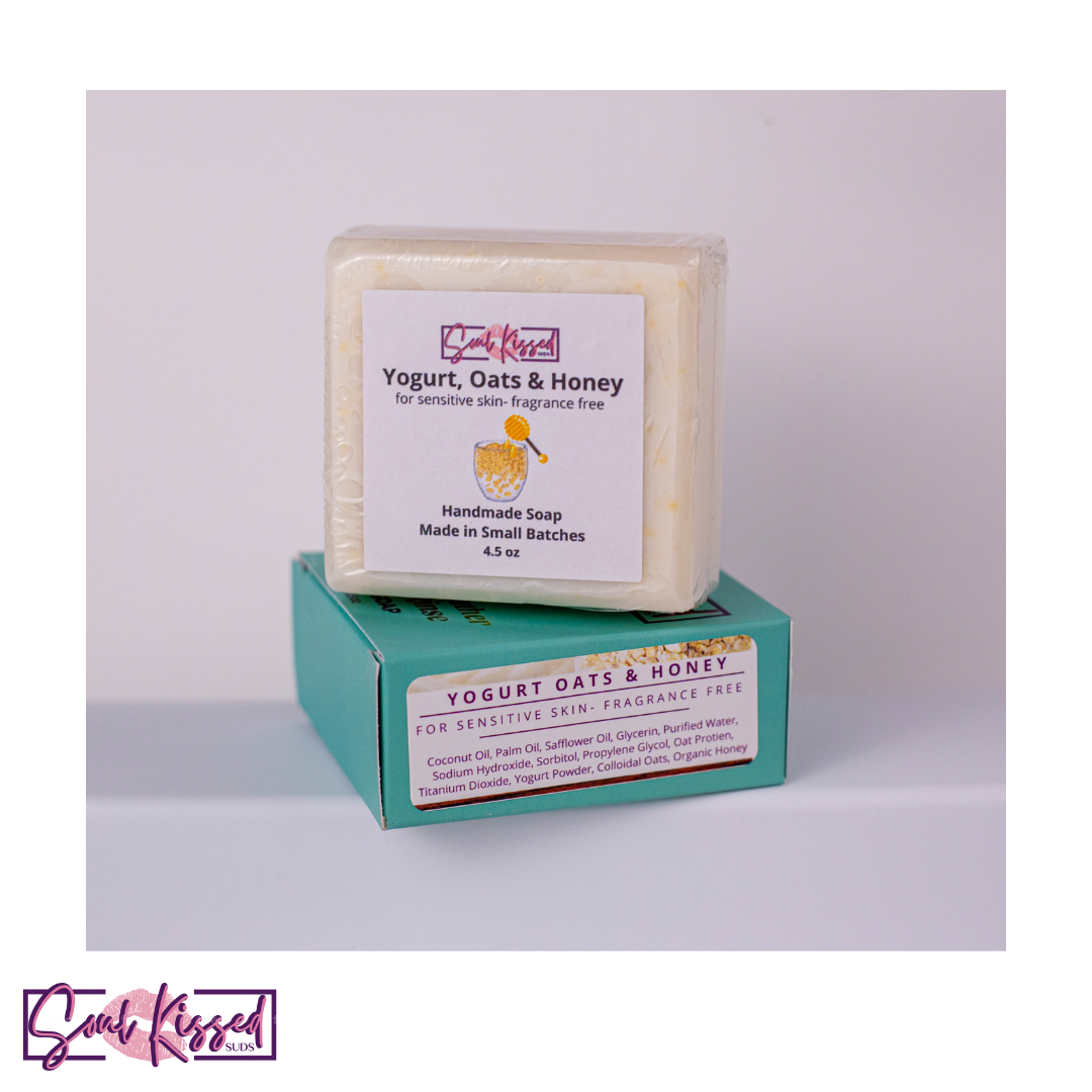 Yogurt, Oats & Honey Bar Soap